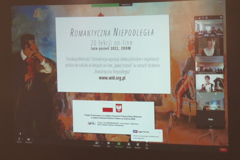 „Romantyczna – Niepodległa”- zajęcia online