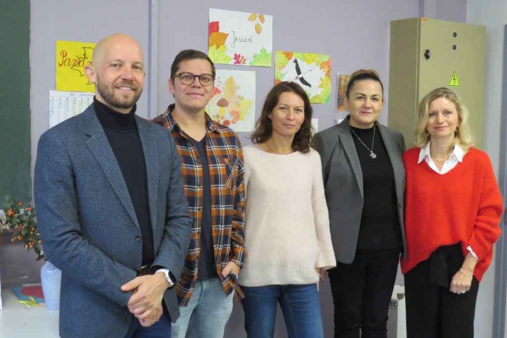 Przekazanie komputerów przez firmę Comarch