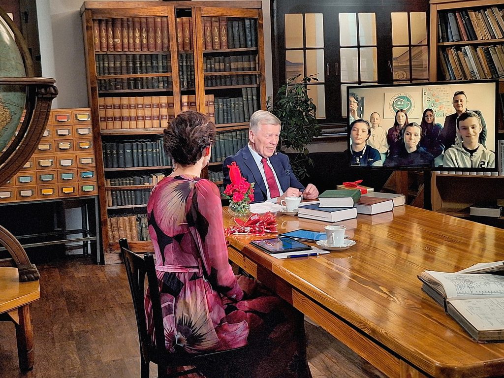 Nagranie do programu „Słownik polsko-polski” z prof. Miodkiem