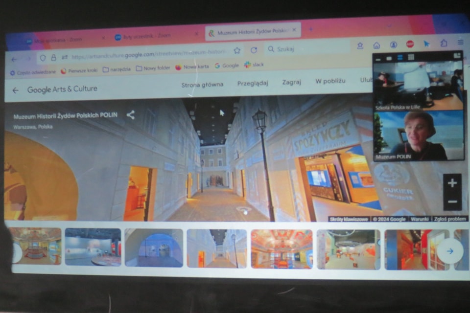 Muzeum Polin- lekcja online