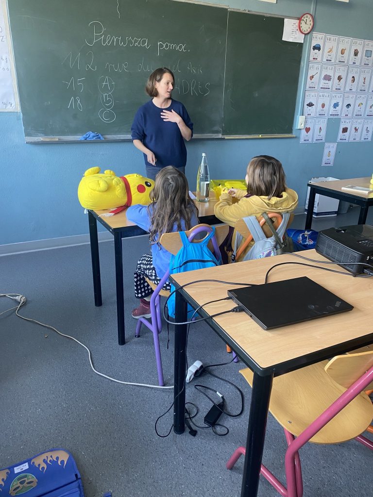 Szkolenie z pierwszej pomocy dla klas młodszych