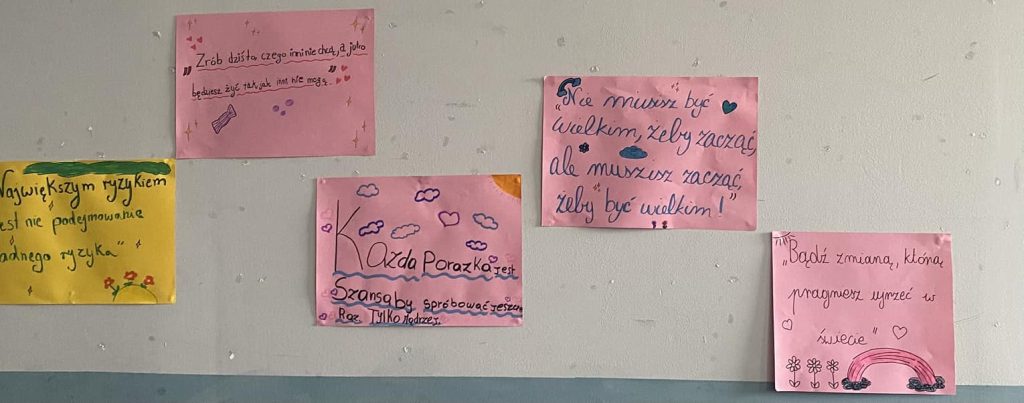 Plany uczniów kl. 7-8 na nowy rok szkolny