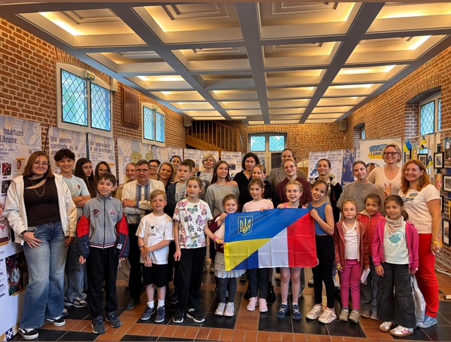 Odwiedziny w Szkole Ukraińskiej w Lille