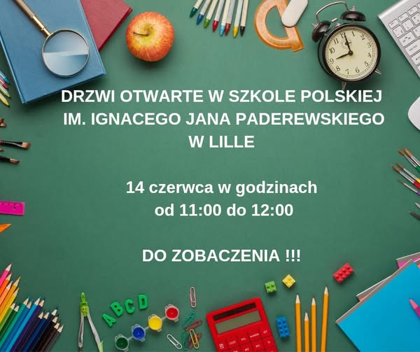 Dzień otwarty w Szkole Polskiej w Lille