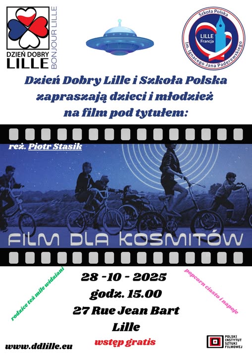 Powrót polskiego kina dla uczniów Szkoły Polskiej w Lille