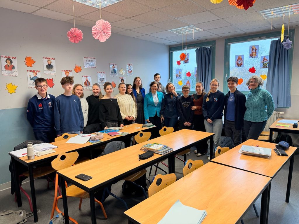 Wizyta przedstawicielek konsulatu RP w Paryżu naszej szkole