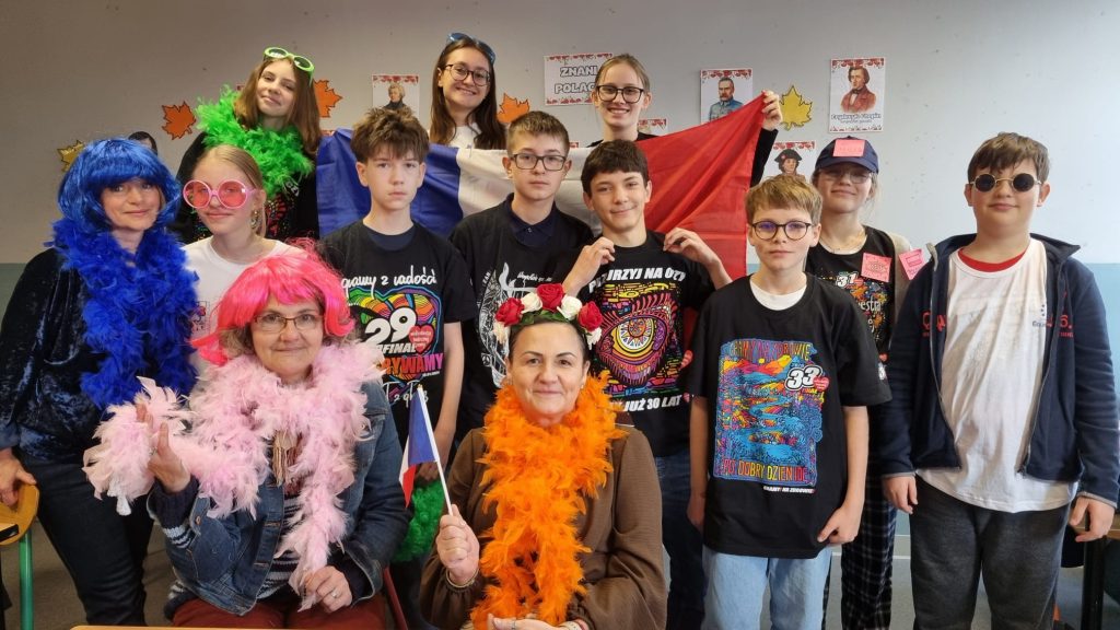 Odwiedziny szefowej WOŚP Lille w naszej szkole